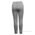 Ladies Pants  Knit Trousers Printed Suade